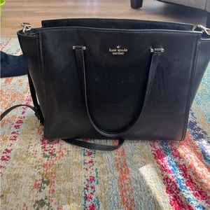 Kate Spade Black Leather Purse